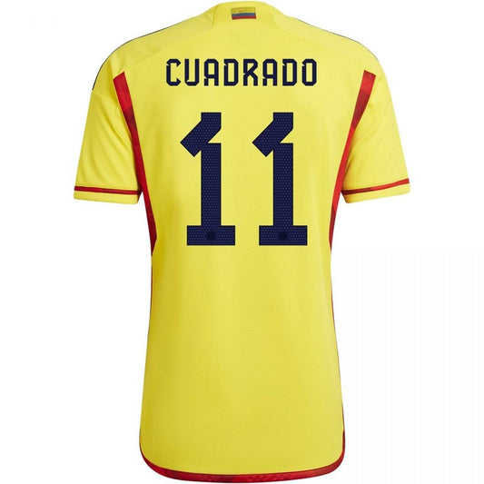 Camiseta Juan Cuadrado Colombia 22/23 I Local - Versión Fan