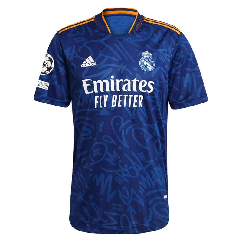 Camiseta de visitante de Karim Benzema del Real Madrid 21/22 II - Versión de jugador