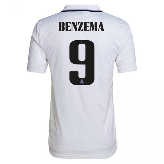 Camiseta local de Karim Benzema del Real Madrid 22/23 (versión jugador)