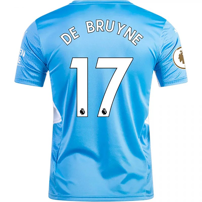 Camiseta local de Kevin De Bruyne del Manchester City 21/22 (versión para aficionados)