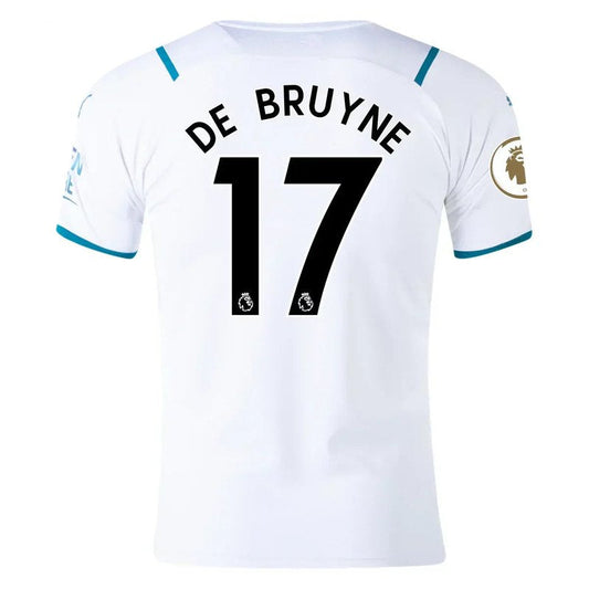 Camiseta visitante de Kevin De Bruyne del Manchester City 21/22 II (versión para aficionados)