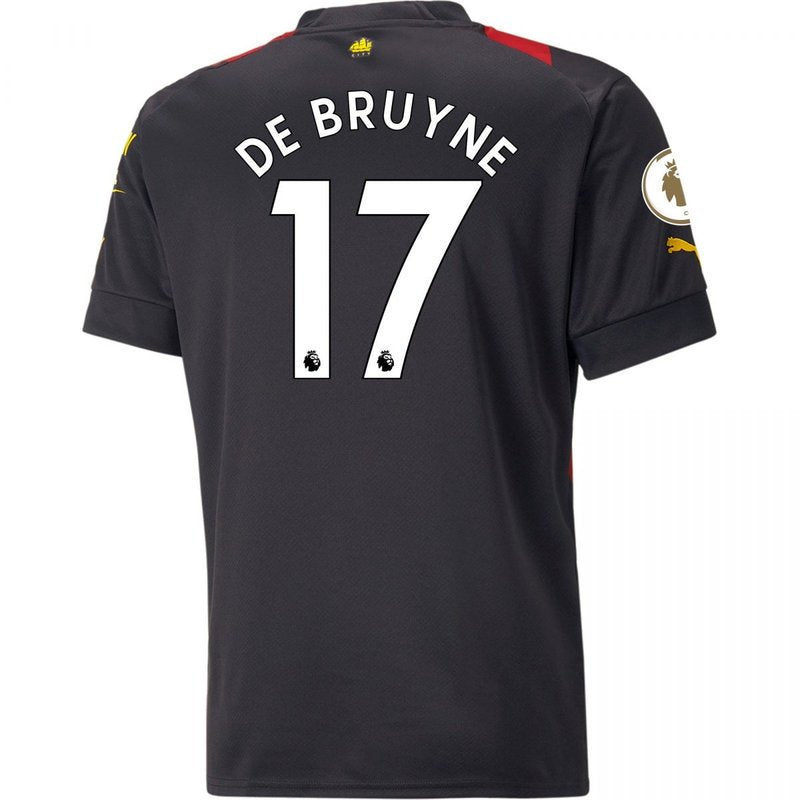 Camiseta visitante de Kevin De Bruyne del Manchester City 22/23 II (versión para aficionados)