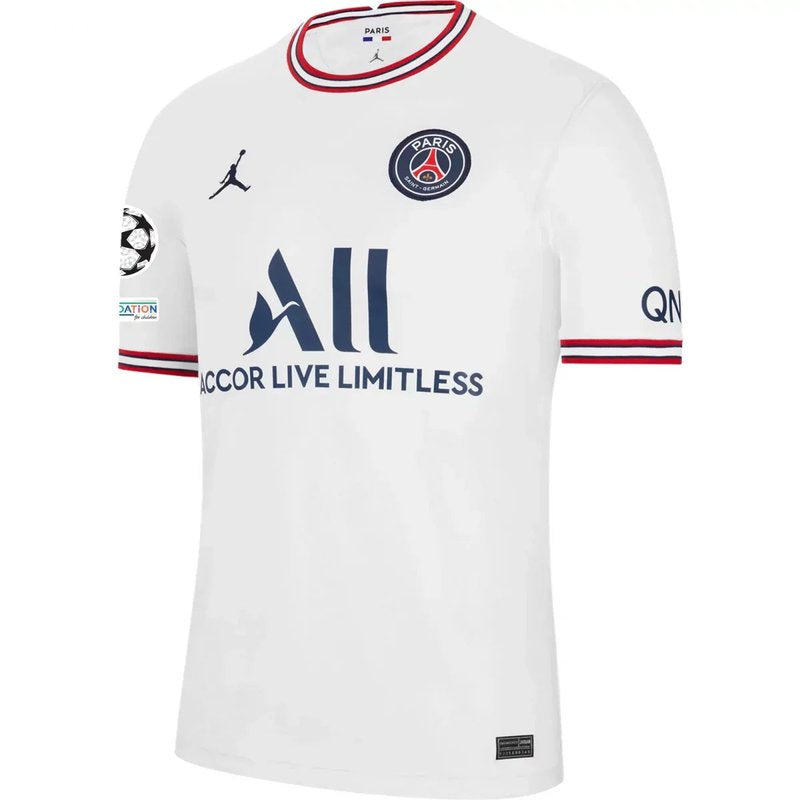 Camiseta de Kylian Mbappé del PSG 21/22 IV (cuarta equipación) - Versión para aficionados