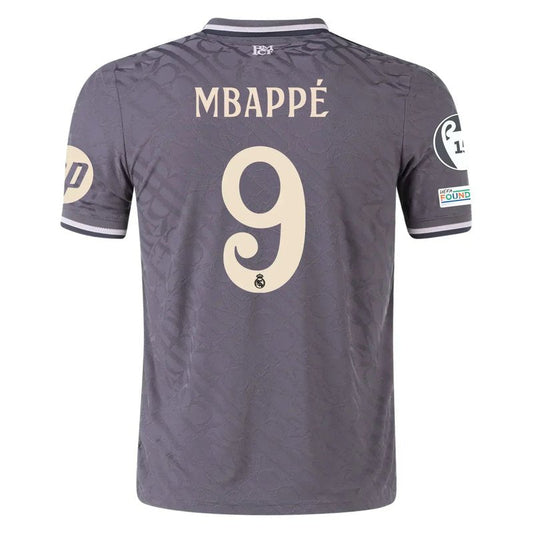 Camiseta de Kylian Mbappé 3.ª equipación del Real Madrid 24/25 III - Versión de jugador