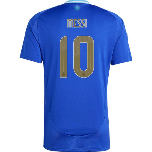 Camiseta de visitante de Lionel Messi Argentina 24/25 II - Versión para aficionados