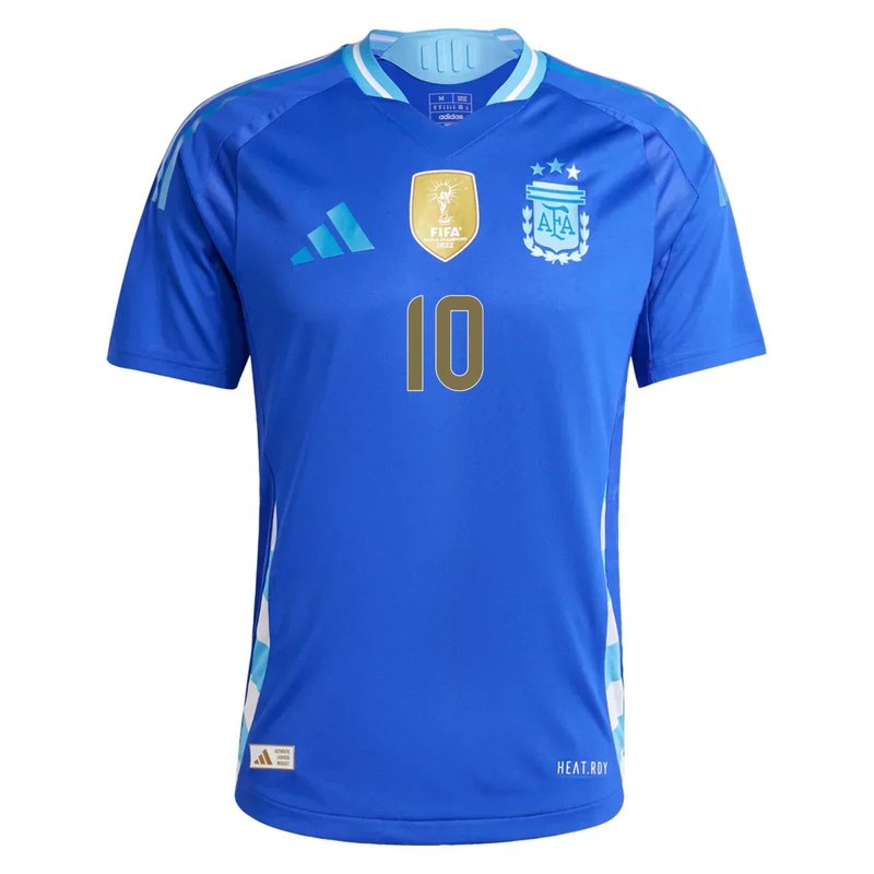 Camiseta visitante de Lionel Messi Argentina 24/25 II - Versión de jugador