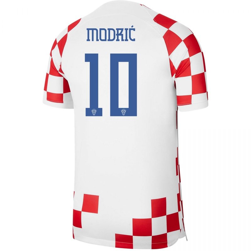 Luka Modri������������������ Croatia 22/23 I Home Jersey - Fan Version