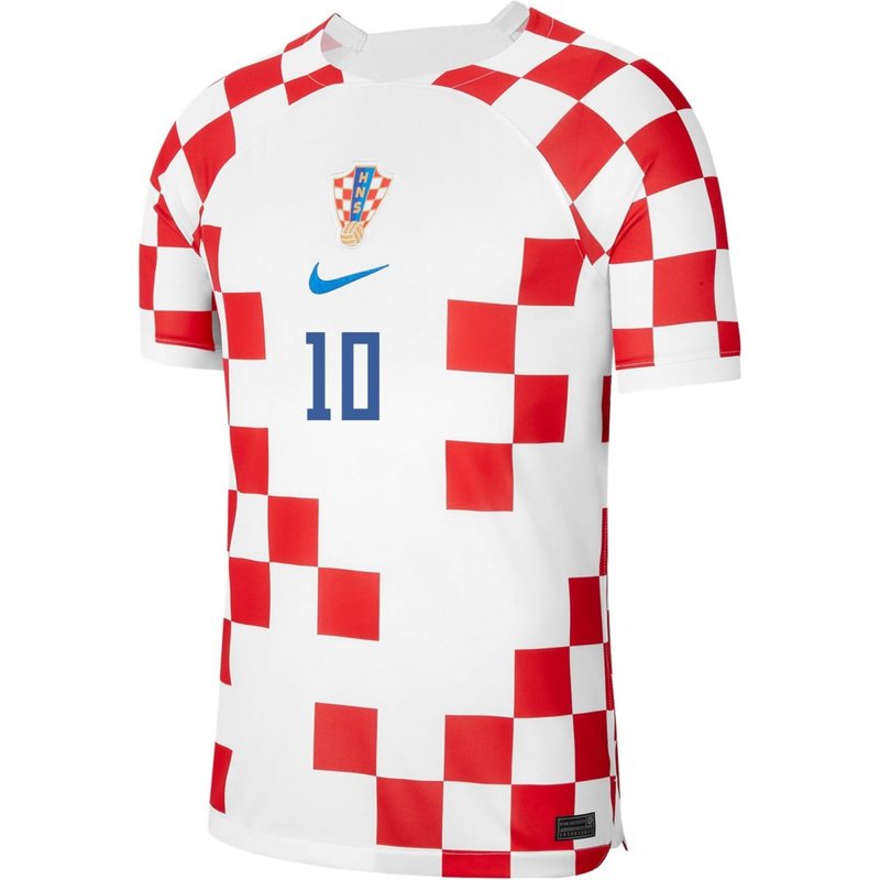 Luka Modri������������������ Croatia 22/23 I Home Jersey - Fan Version