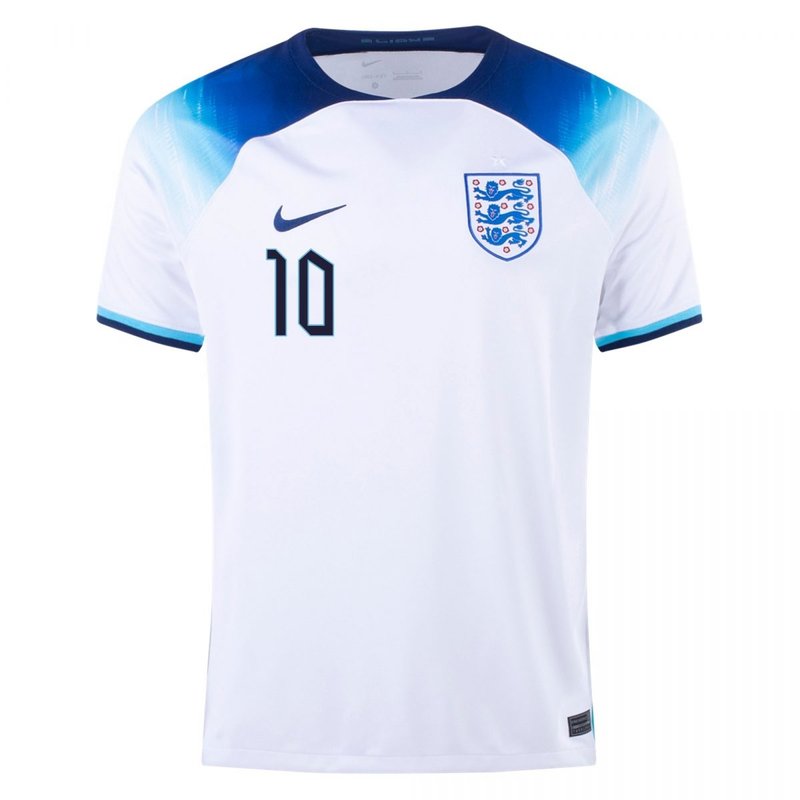 Camiseta local de Marcus Rashford Inglaterra 22/23 (versión para aficionados)