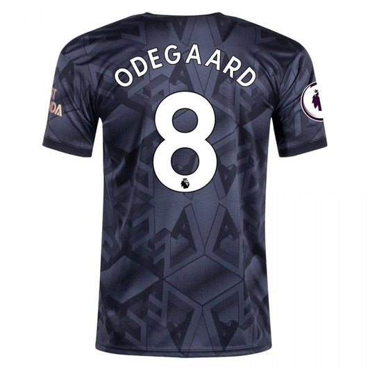 Camiseta visitante del Arsenal II 22/23 de Martin Degaard (versión para aficionados)