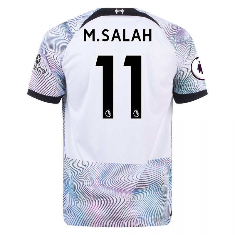 Camiseta de visitante de Mohamed Salah del Liverpool 22/23 II (versión para aficionados)