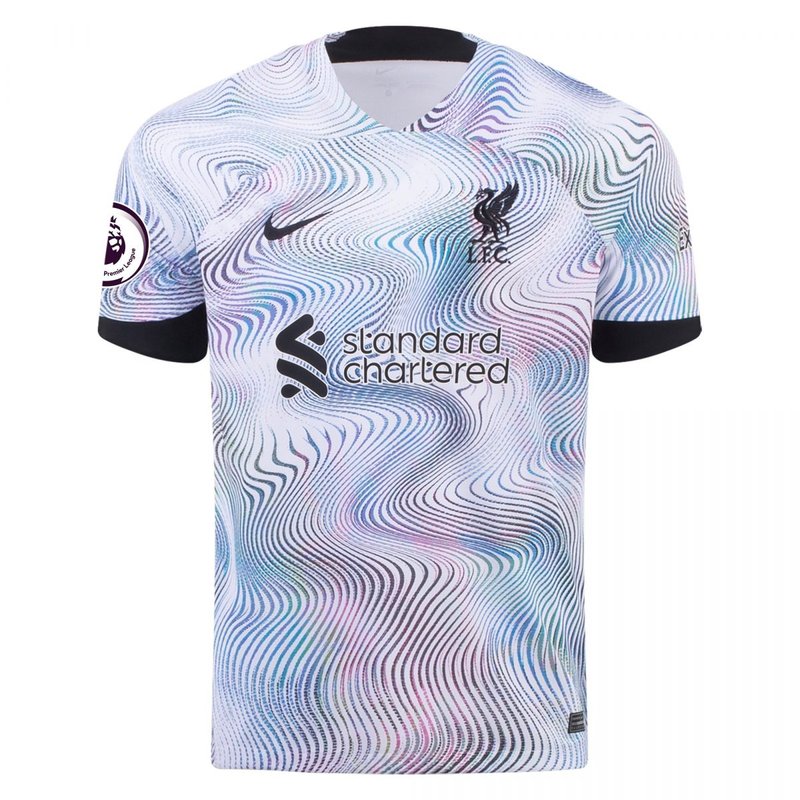 Camiseta de visitante de Mohamed Salah del Liverpool 22/23 II (versión para aficionados)