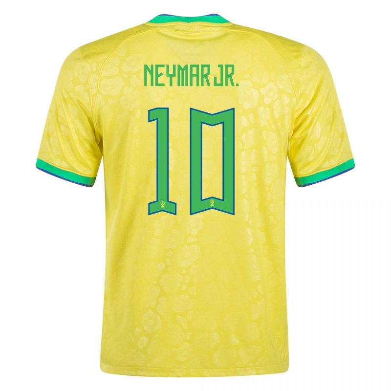 Camiseta local de Neymar Brasil 22/23 (versión para aficionados)