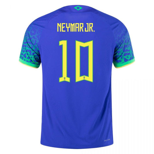 Camiseta de visitante de Neymar Brasil 22/23 II - Versión de jugador