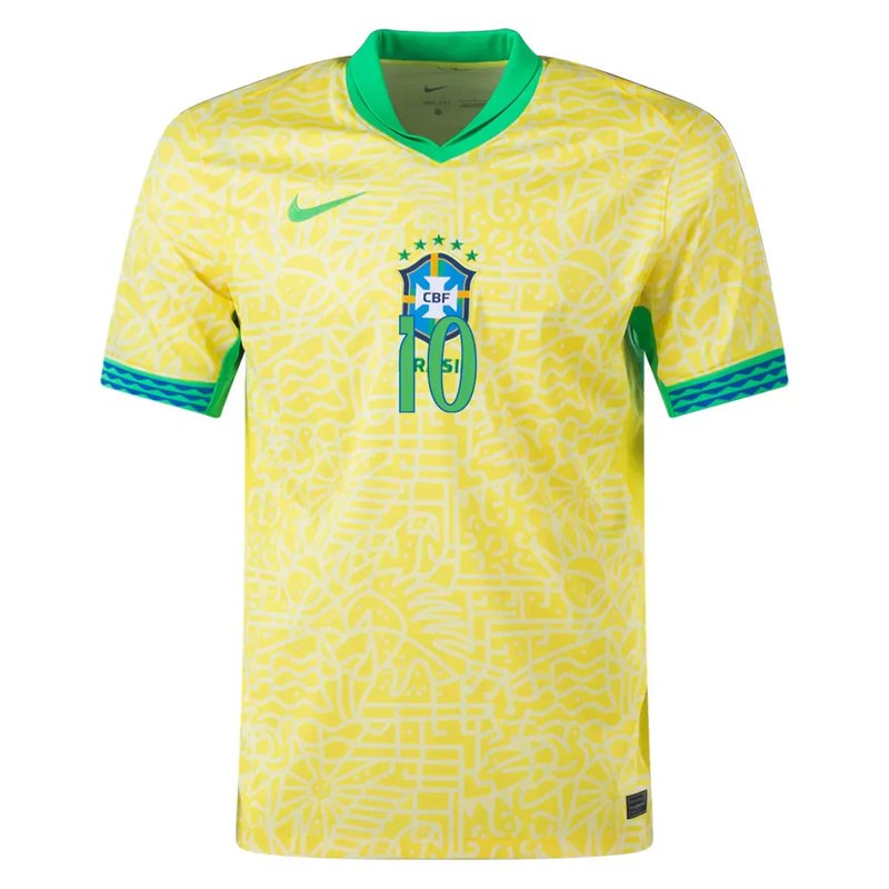 Camiseta local de Neymar Brasil 24/25 I - Versión de jugador