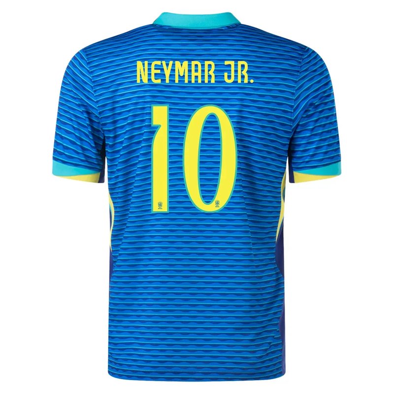 Camiseta de visitante de Neymar Brasil 24/25 II - Versión para aficionados