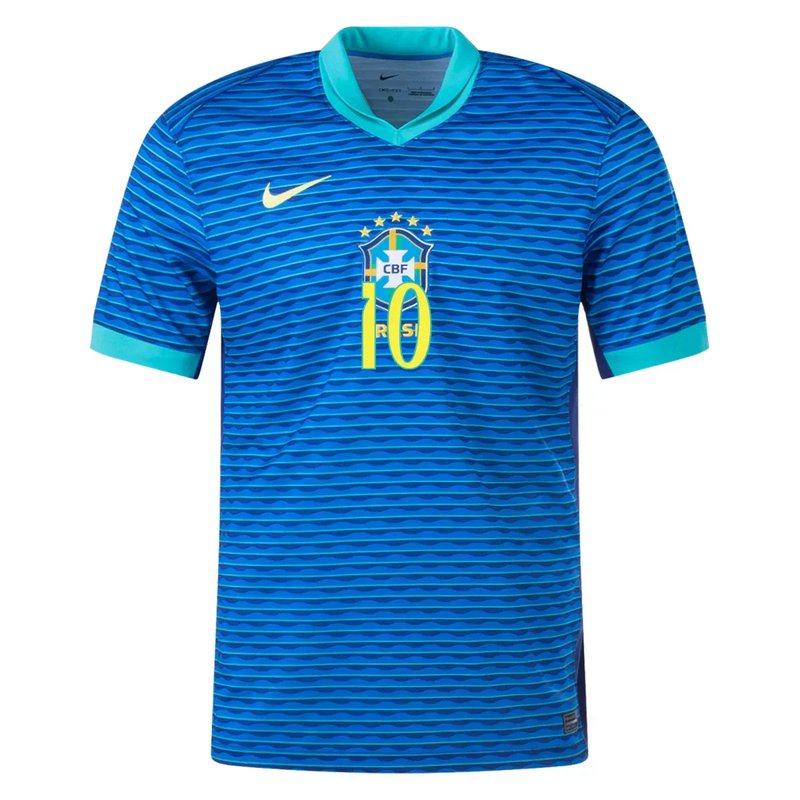 Camiseta de visitante de Neymar Brasil 24/25 II - Versión para aficionados