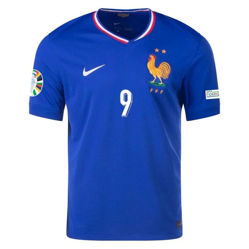 Camiseta de local de Olivier Giroud Francia 24/25 I - Versión para aficionados