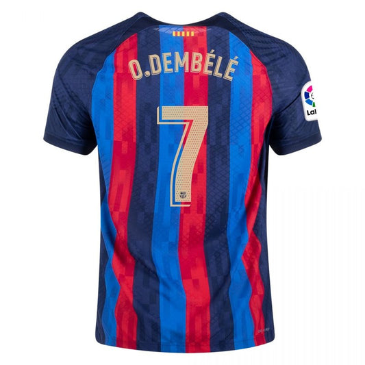 Ousmane Demb������������������l������������������ Barcelona 22/23 I Home Jersey - Player Version