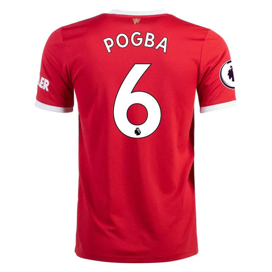 Camiseta local de Paul Pogba del Manchester United 21/22 (versión para aficionados)