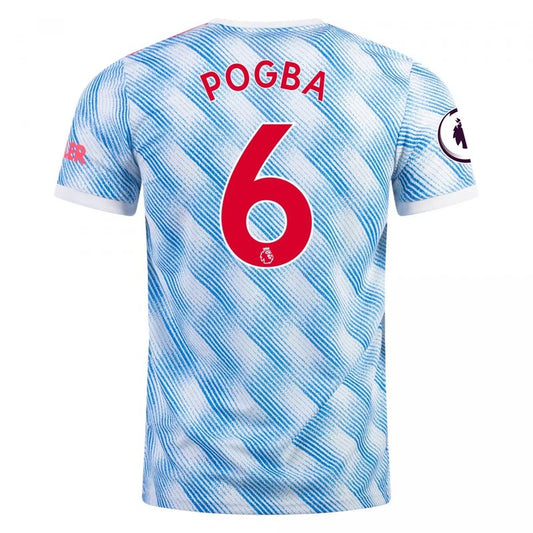 Camiseta de visitante de Paul Pogba del Manchester United 21/22 II (versión para aficionados)