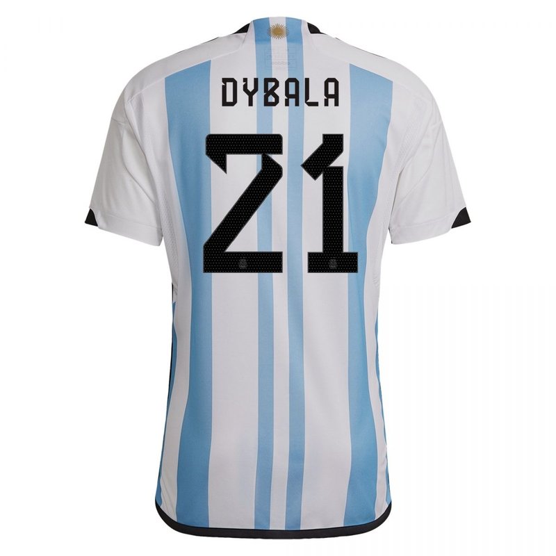 Camiseta local de Paulo Dybala Argentina 22/23 I - Versión para aficionados