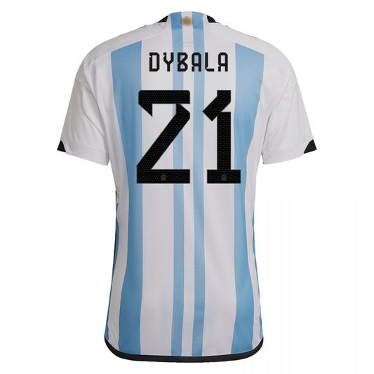 Camiseta local de Paulo Dybala Argentina 22/23 I - Versión para aficionados