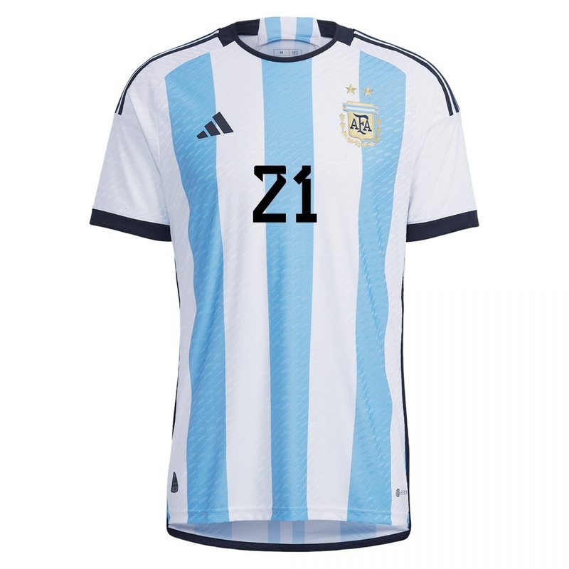 Camiseta local de Paulo Dybala Argentina 22/23 I - Versión de jugador