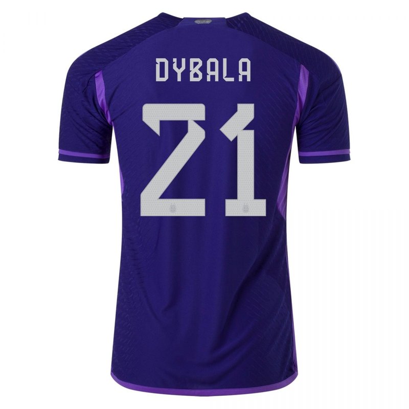 Camiseta visitante de Paulo Dybala Argentina 22/23 II - Versión de jugador