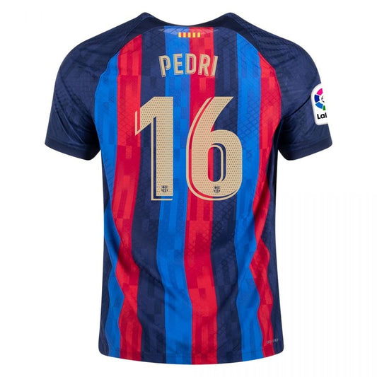 Pedri Barcelona 22/23 I Home Jersey - Player Version