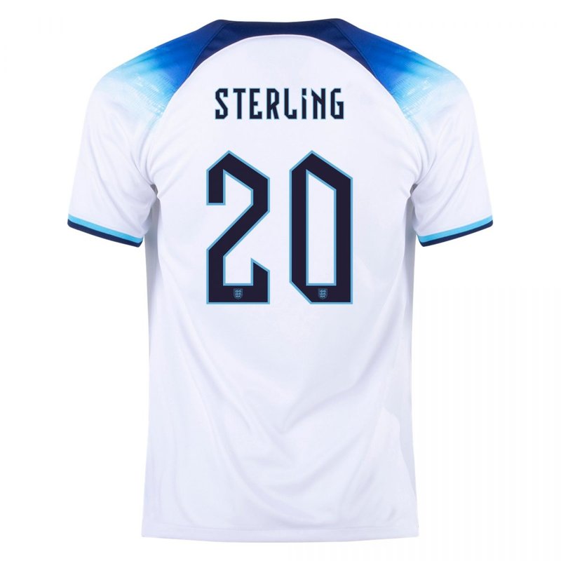 Camiseta de local de Raheem Sterling Inglaterra 22/23 (versión para aficionados)