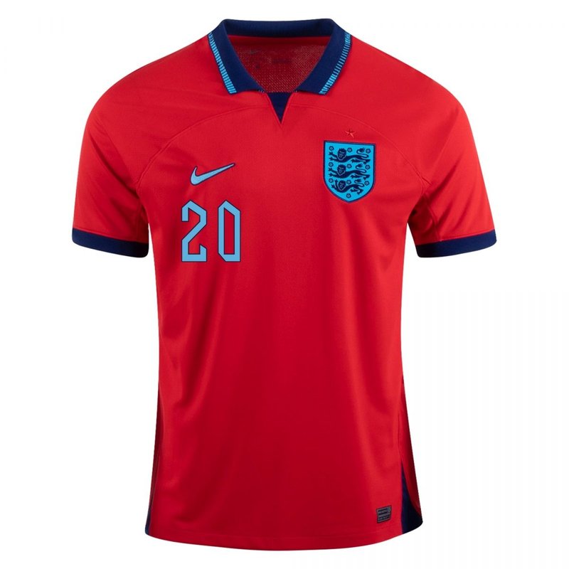 Camiseta de visitante de Raheem Sterling Inglaterra 22/23 II - Versión para aficionados