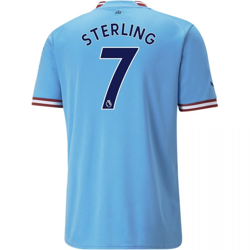 Camiseta local de Raheem Sterling del Manchester City 22/23 (versión para aficionados)