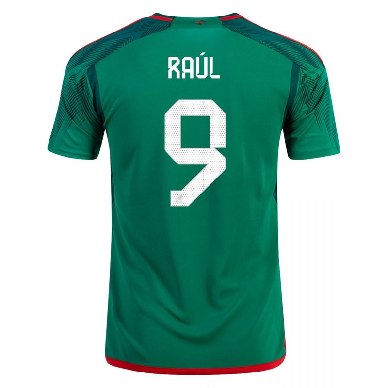 Camiseta local de México 22/23 I - Versión para aficionados de Raúl Jiménez