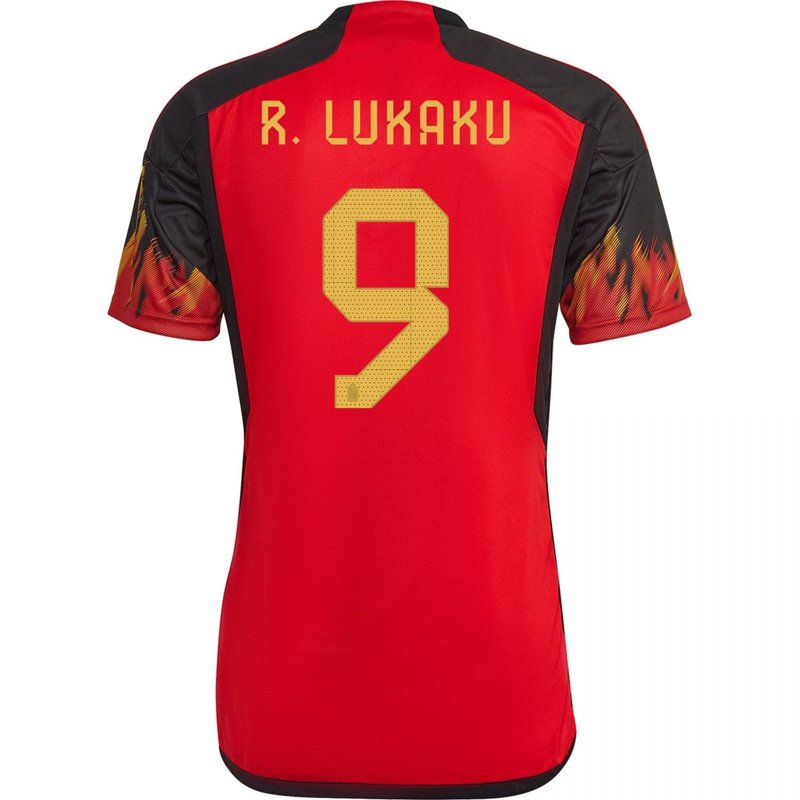 Camiseta local de Romelu Lukaku Bélgica 22/23 I - Versión para aficionados