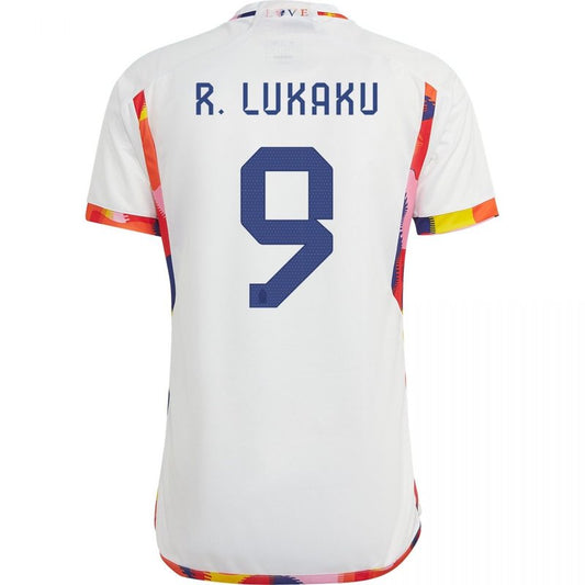 Camiseta de visitante Romelu Lukaku Bélgica 22/23 II - Versión Fan