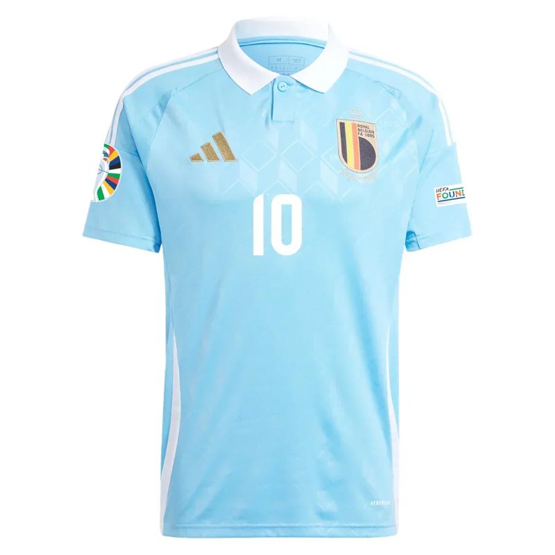 Camiseta de visitante Romelu Lukaku Bélgica 24/25 II - Versión Fan