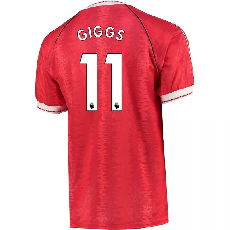 Camiseta de Ryan Giggs del Manchester United 1990 (versión para aficionados)