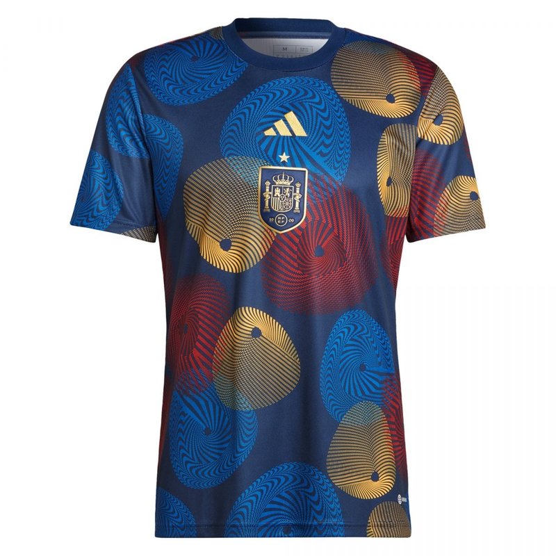 Camiseta de entrenamiento prepartido de España 22/23 (versión para aficionados)