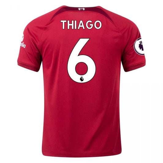 Camiseta local de Thiago Alcántara Liverpool 22/23 (versión para aficionados)