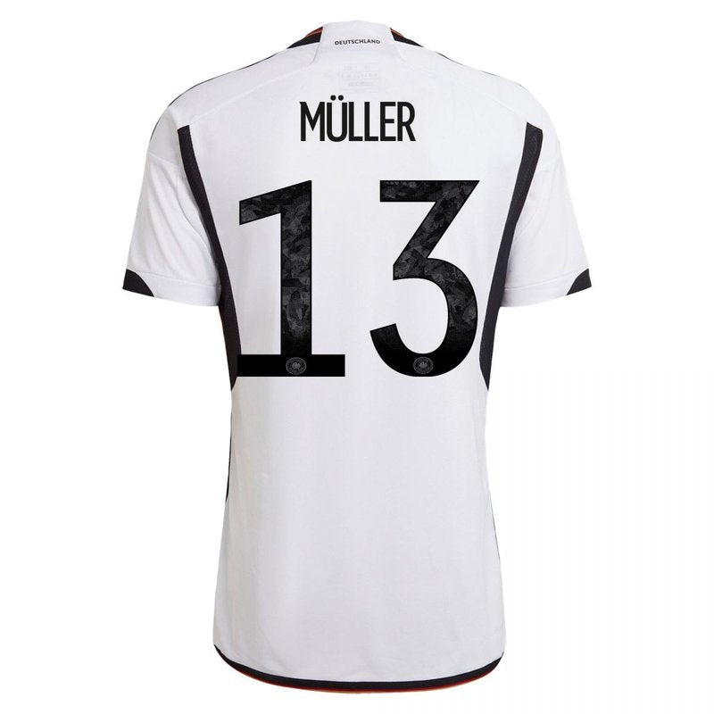 Camiseta local de Thomas Müller Alemania 22/23 (versión para aficionados)