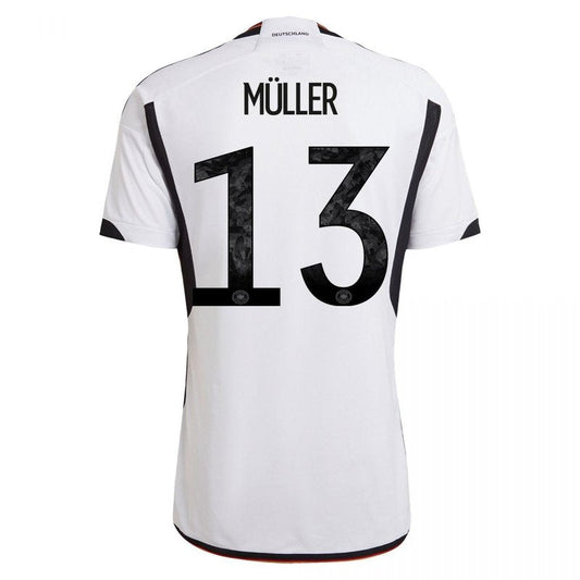 Thomas M������������������ller Germany 22/23 I Home Jersey - Fan Version