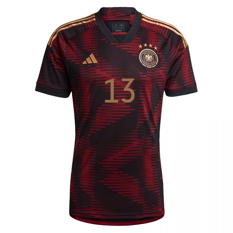 Camiseta de visitante de Thomas Müller Alemania 22/23 II - Versión para aficionados