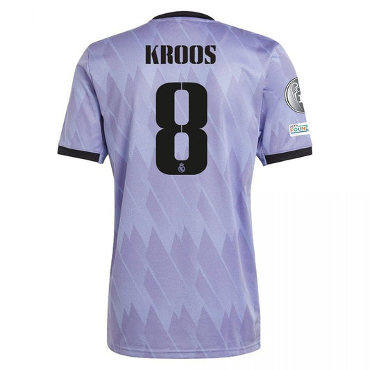 Camiseta visitante de Toni Kroos del Real Madrid 22/23 UCL II - Versión para aficionados