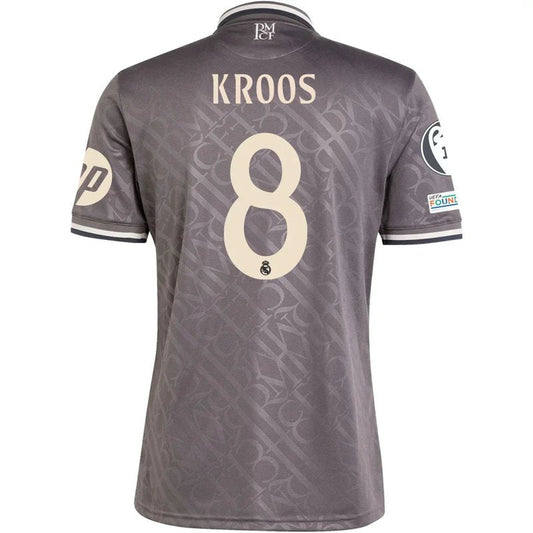 Camiseta de Toni Kroos del Real Madrid 24/25 III (versión para aficionados)