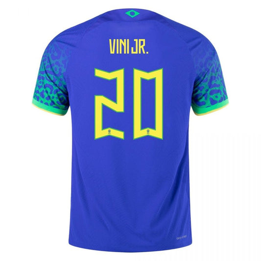 Camiseta de visitante de Vinicius Jr. Brasil 22/23 II - Versión de jugador