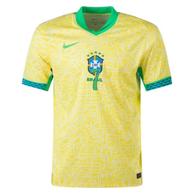 Camiseta local de Vinicius Jr. Brasil 24/25 I - Versión de jugador