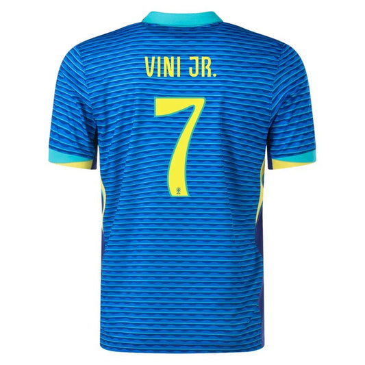 Camiseta de visitante de Vinicius Jr. Brasil 24/25 II - Versión para aficionados