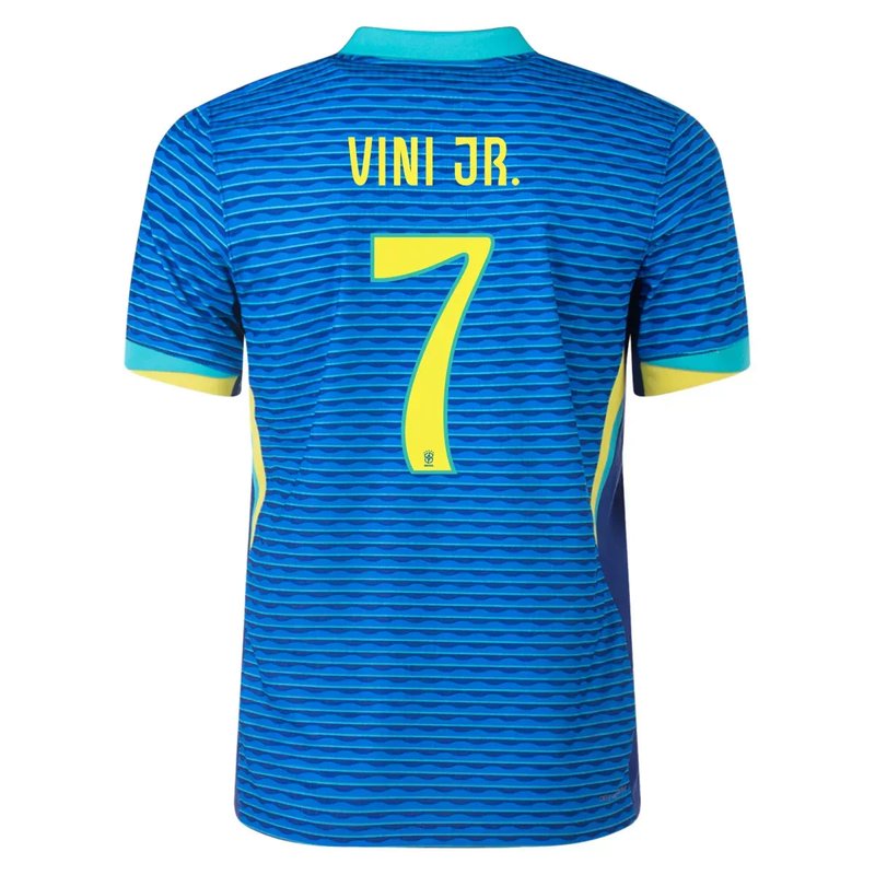 Camiseta de visitante de Vinicius Jr. Brasil 24/25 II - Versión de jugador