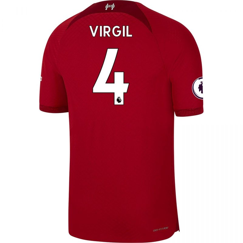 Virgil van Dijk Liverpool 22/23 I Home Jersey - Player Version